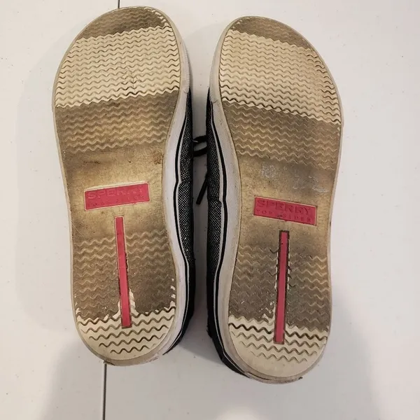 Sperry Black Canvas Boat Shoes - Image 7