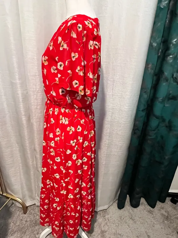 Red Maxi Dress  - Image 3