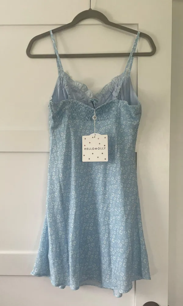 Hello Molly Blue Dress - Image 4