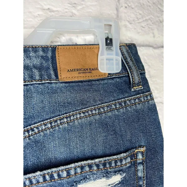 American Eagle highest rise denim mini skirt size 6. - Image 5