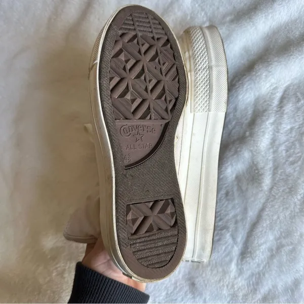 Converse Desert Sand Festival Platform Sneakers Women’s Size 6.5 - Image 13
