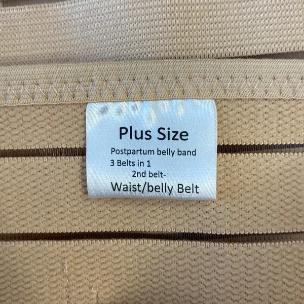 3 in 1 Pregnancy Belly Support and Postpartum Recovery Belly Wrap - Plus Size - Image 5