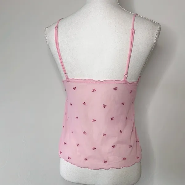 Y2K Victoria’s Secret Mesh Cami - Image 9