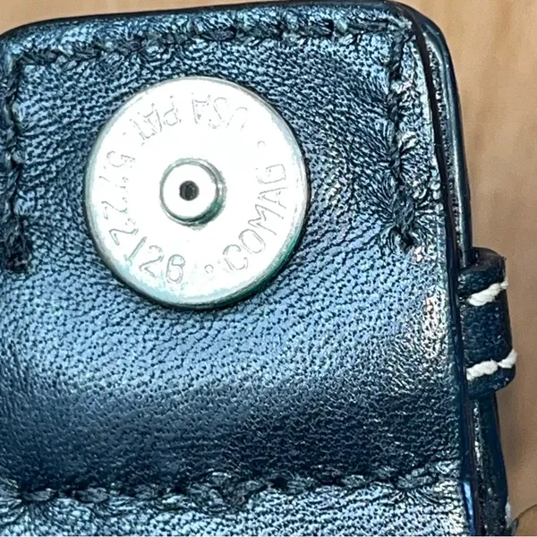 COACH monogram crossbody bag. Black and grey - Image 14
