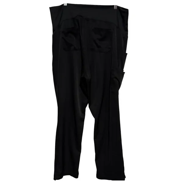 HH Works by Healing Hands Women's Black Stretch Maturity Scrub Pants Size L - Image 2