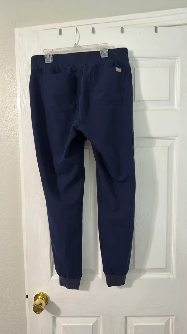 Navy Blue Zamora FIGS Jogger Scrub Pants - Image 3