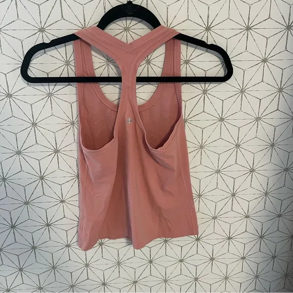 Lululemon Cool Racerback Tank Nulu Peach - Image 5