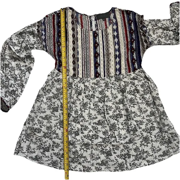 NWOT Anthropologie Sunday In Brooklyn Mini Dress XL Floral Cottagecore Peasant - Image 10