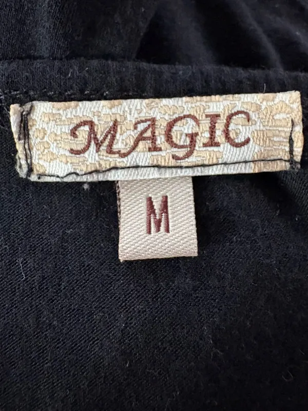 Magic size medium black beaded tank top - Image 6
