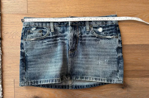 American Eagle Vintage jean skirt size 6 - Image 8