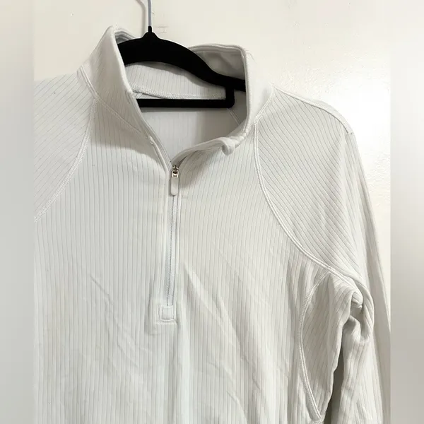 Lululemon Its Rulu Run Ribbed Cropped Half Zip 4 - Image 6
