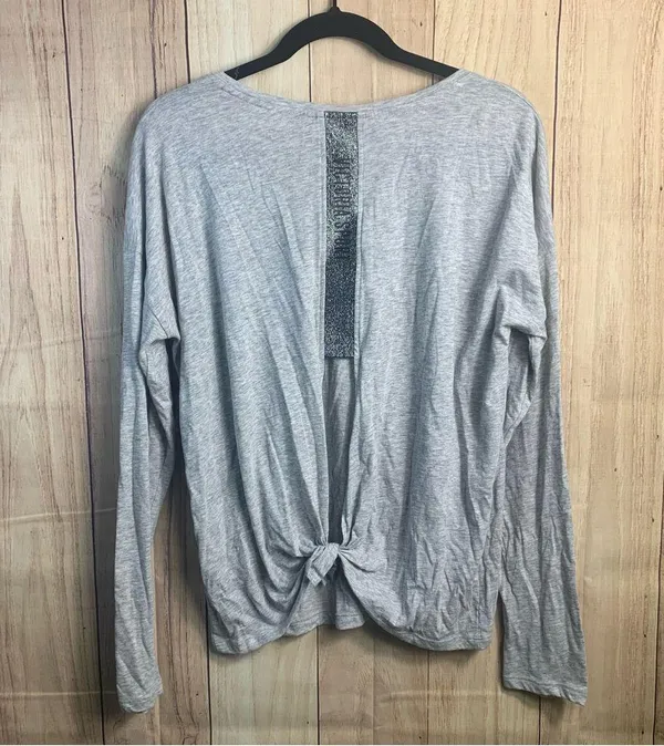 Victoria Sport Victoria's Secret Gray Long Sleeve Tee - Image 3