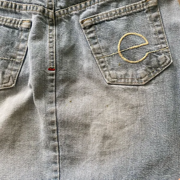 Y2K Ecko Red Low Rise Mini Denim Skirt - Image 7