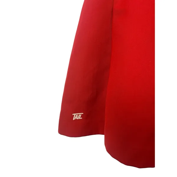 Vtg Tail Women's Tennis Red Skirt Mini A-Line Preppy Old Money Sporty 13/14 - Image 3