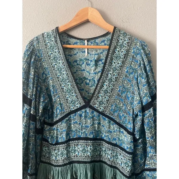 Free People Luna Scarf Print Tunic - Image 7