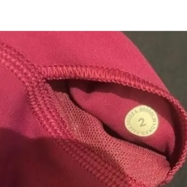 Lululemon Align Magenta High Neck Built in Bra Athletic Tank Size 2 - Image 3