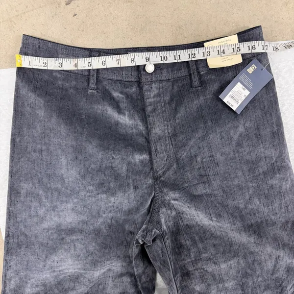 Universal‎ Thread High-Rise Sailor Wide Leg Corduroy Pants Blue 14R New - Image 4