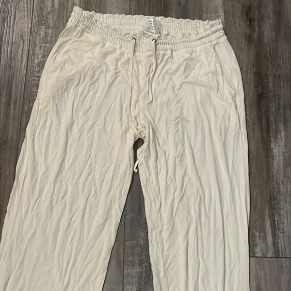 Faceplant Dreams Bamboo Pajama Pants - Ivory - Image 3