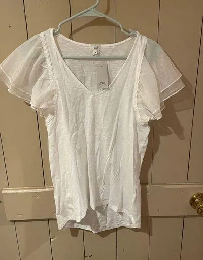 ASOS White Short Sleeve Top - Image 3