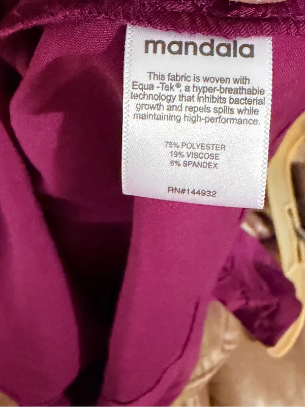 Mandala Scrub Shirt Size XXS - Image 4