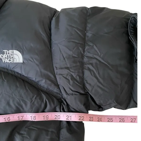 The North Face 1996 Nuptse 700 Goose Down Puffer Jacket Black Women’s Medium M - Image 14