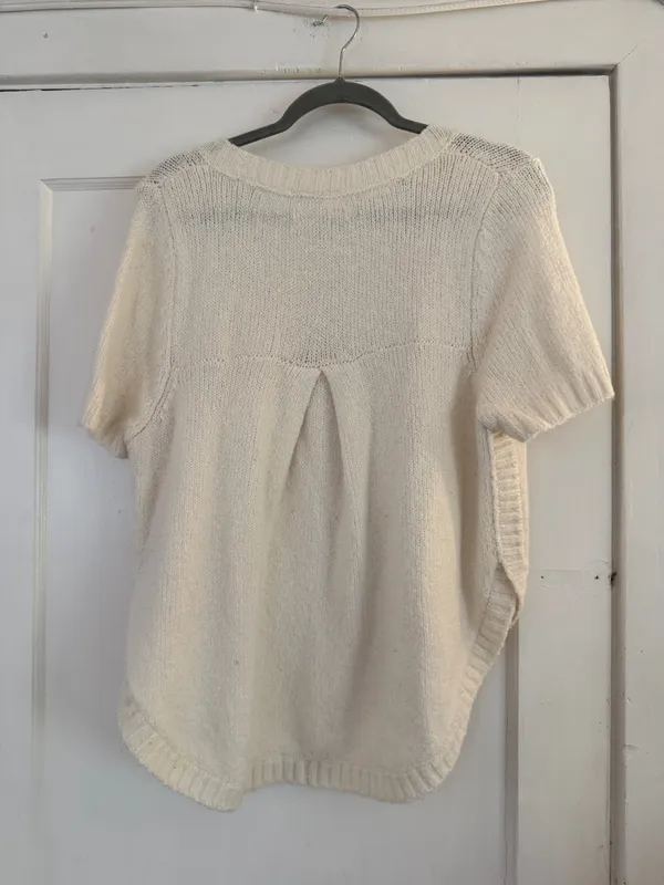 Anthropologie Sweater Vest Wool - Image 4