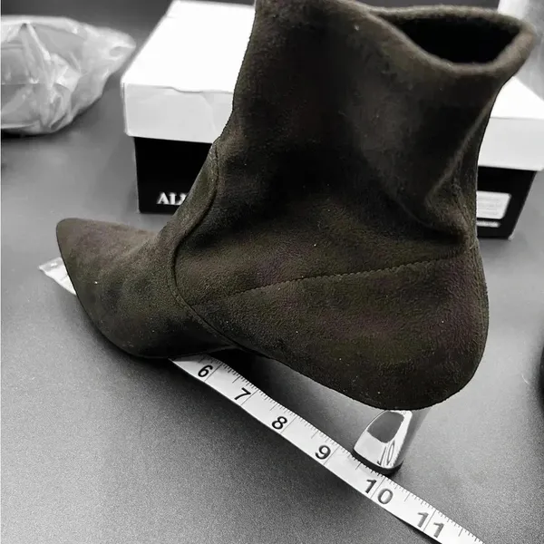 Alfani Bambey Black Ankle Boots - Image 6