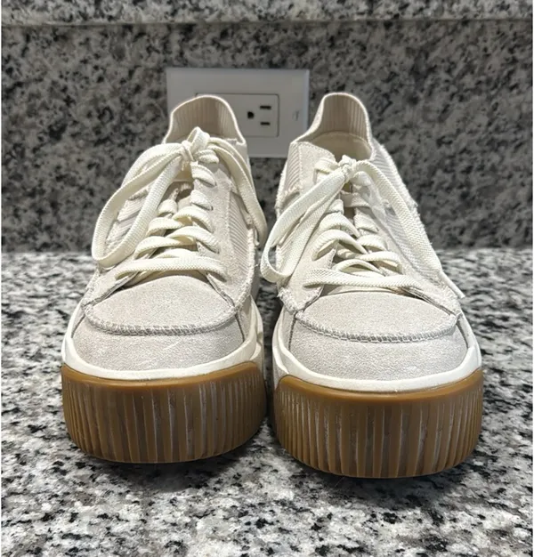 UGG EZ Duzzit Lace Sneakers Off-White - Image 2