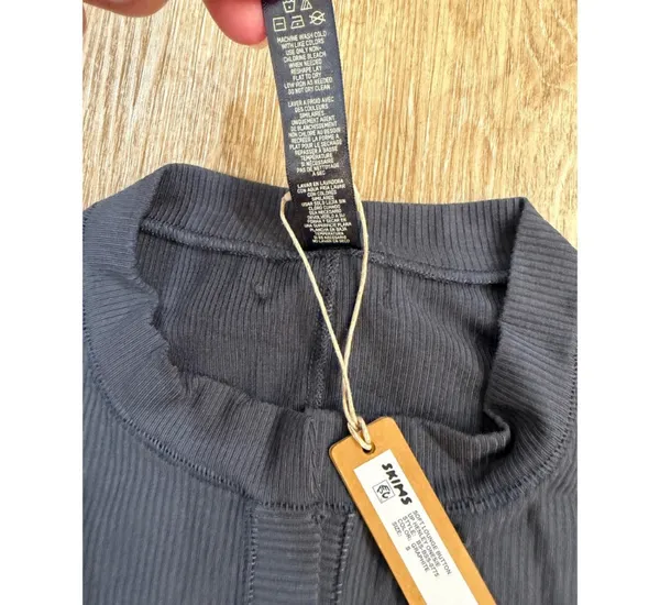 SKIMS Soft Lounge Henley Onesie S - Image 11