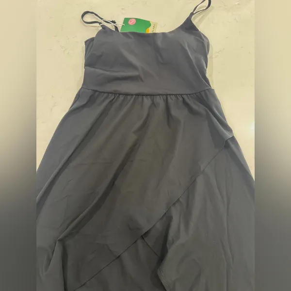 HALARA Black High Low Dress - Image 5