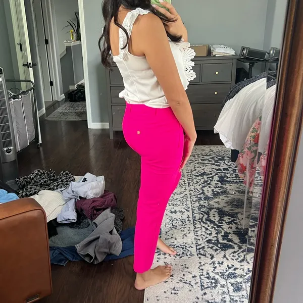 Banana Republic Pink Dress Pants - Image 9