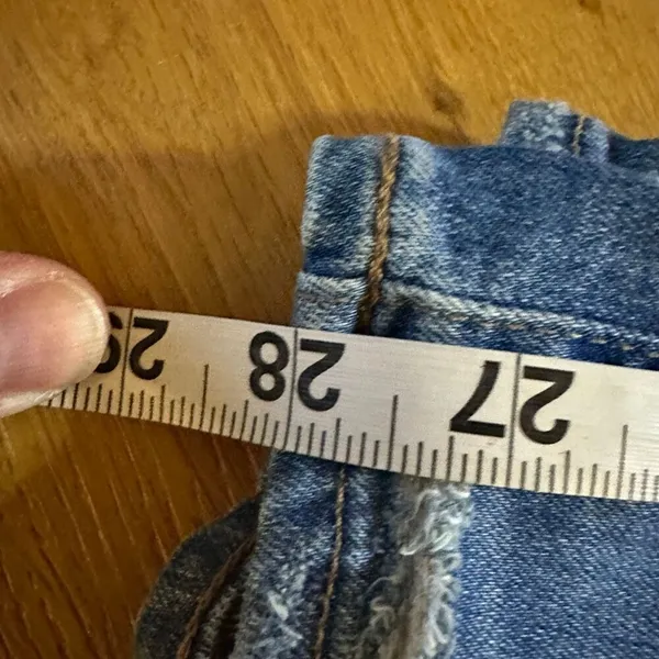 Madewell Cali Demi boot jeans button fly 25t - Image 5