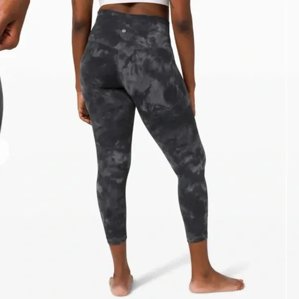NEW Lululemon Align 25" Diamond Dye Diamond Dye Pitch Grey Graphite Grey 18 - Image 2