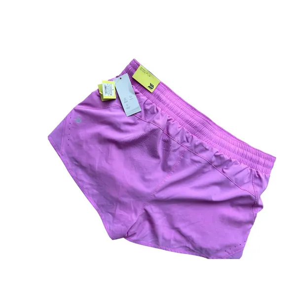 All in Motion Womens Purple Mid‎ Rise Run Shorts Athletic Performance Size L - Image 6