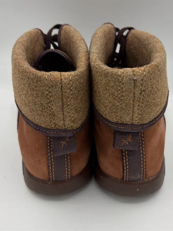 Chaco Barbary boots women’s 7.5 fold down cuff wool leather outdoor hiking - Image 8
