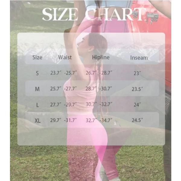 OQQ Ribbed Seamless Workout High Waist Athletic Pants - Image 4