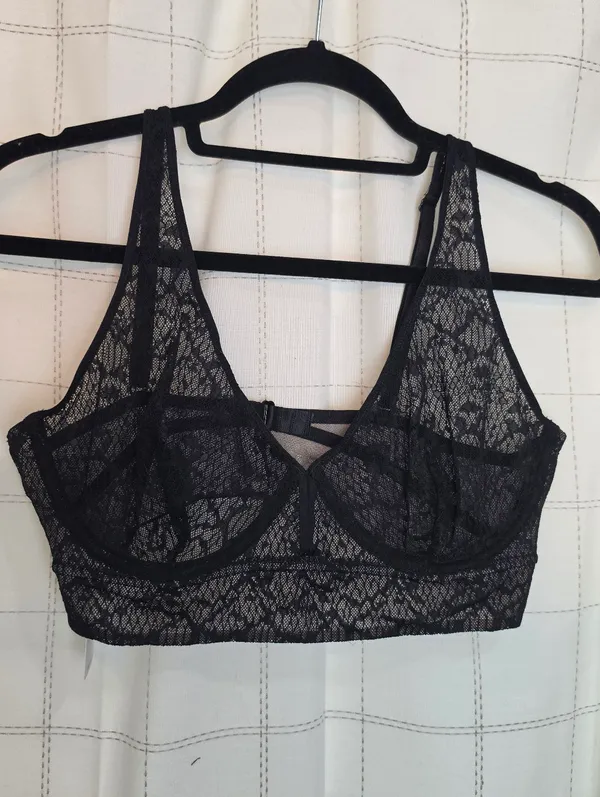 Free People Tameeka Underwire Bra in Black - Image 2