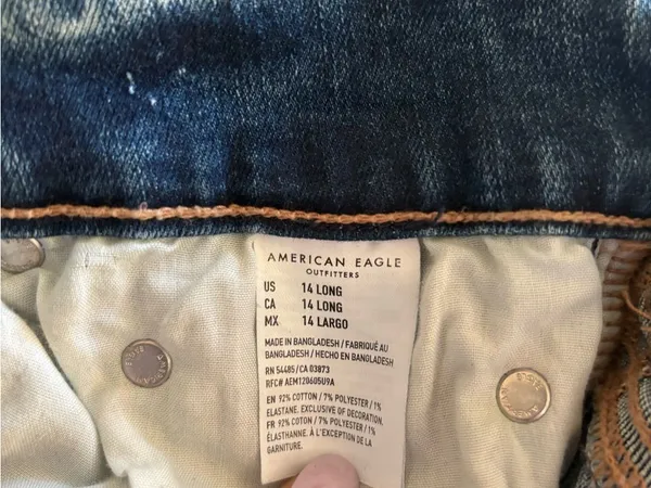 American Eagle Outfitters Women’s Blue Flare Jeans - Image 5