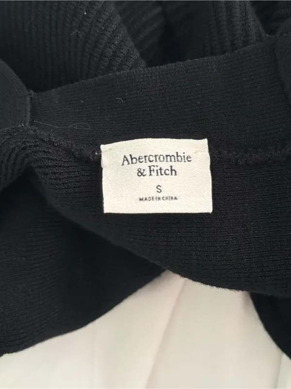 Abercrombie & Fitch Black Ottoman Sweetheart Tank - Image 4