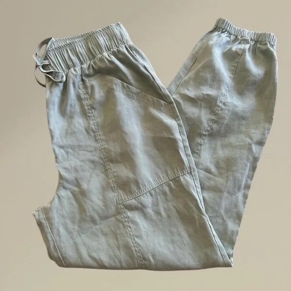 (NWOT) Abercrombie & Fitch Utility Jogger in Mint Green, Small - Image 2