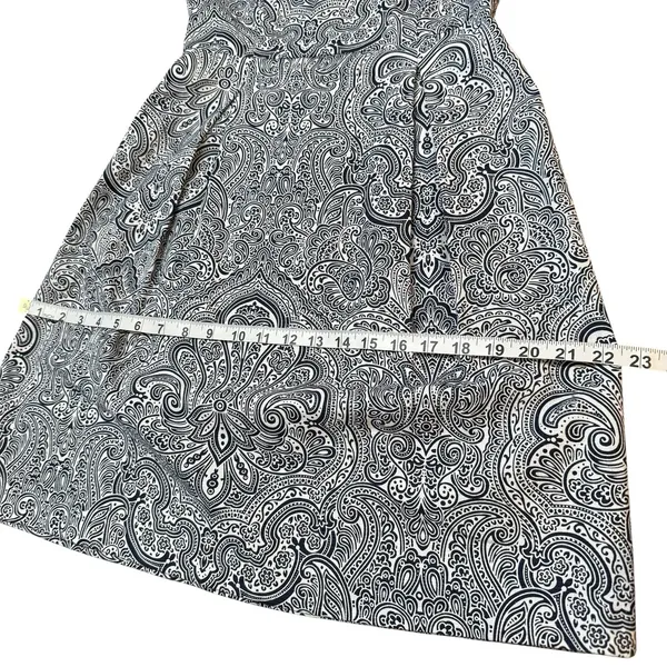 Paisley‎ Print Sleeveless V Neck Dress 90s inspired Girly Romantic Size 0 - Image 8