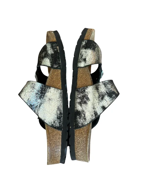 Birkenstock Sydney Sandal Stardust Black Womens Size 7 - Image 8