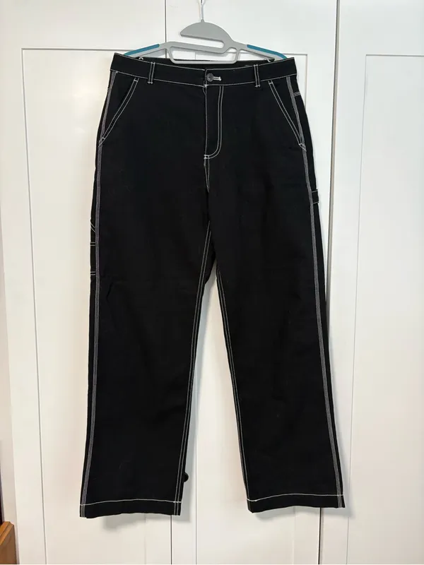 Gap Mid Rise Loose Carpenter Pants - Image 4