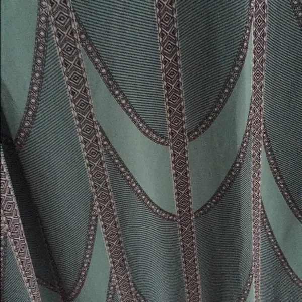 Forever 21 Mint Sage green & black paisley chain print maxi dress - Image 2
