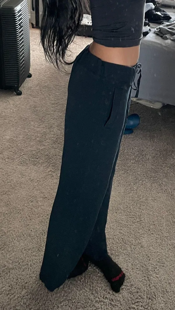 Ralph Lauren vintage black low waisted pajama/pj/ leep pants - Image 2