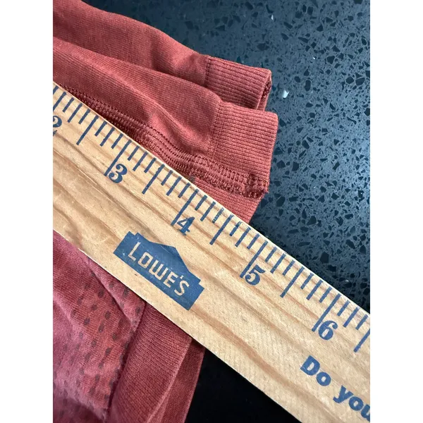 Gymshark Vital Seamless 2.0 Shorts Womens Medium Brick Red Rust Marl B1A4J‎ - Image 6