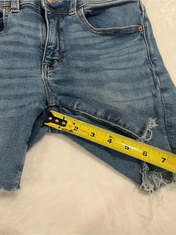 American Eagle Next Level Stretch Denim Shorts - 6 Long - Image 6