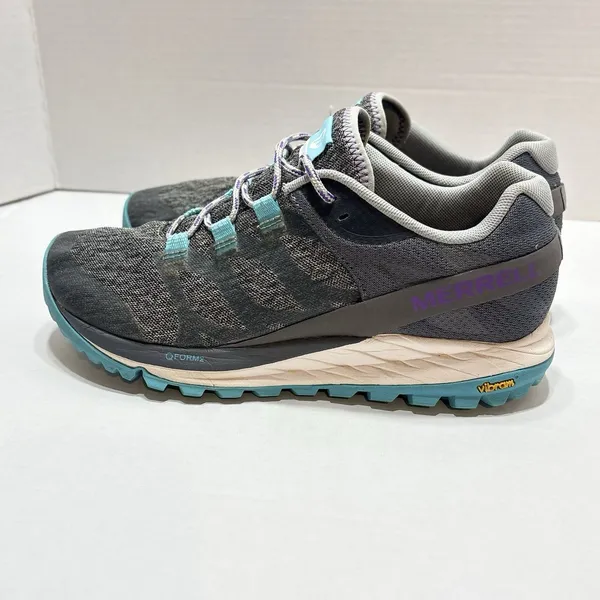 Merrell Antora J066126 Women’s Sz 9 Gray Trail Running Shoes Sneakers - Image 7