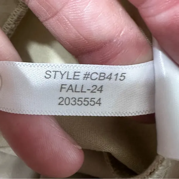 J Crew Cropped Wide Leg‎ Sailor Pants Nwot Size 4 Light Khaki - Image 7