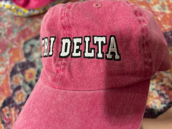Pink Tri Delta Hat - Image 2
